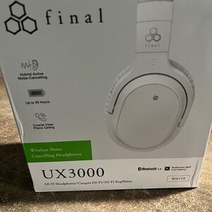Final UX3000 Wireless Bluetooth headphones